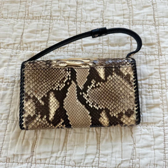Genuine Snake Skin mini Wallet Purse NWT - Picture 4 of 11